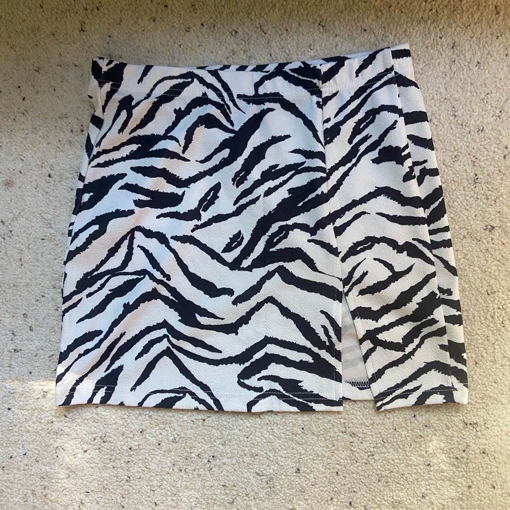 Zebra Skirt
